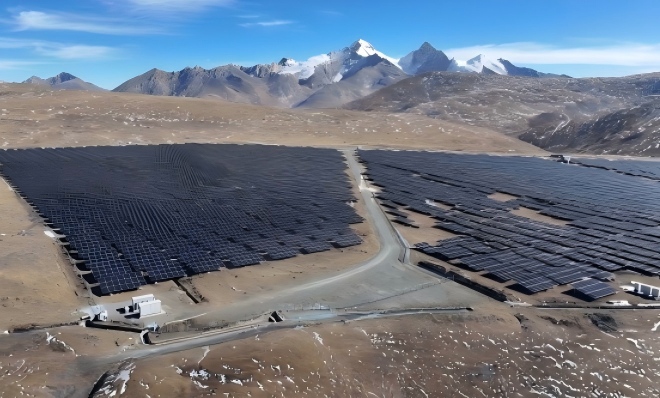 Tibet 50MW Ultra-High-Altitude PV Power Station Project