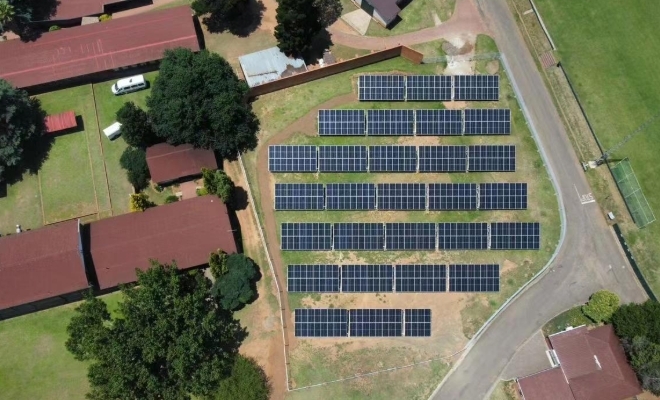 South Africa 300kWp 300kWh Agricultural Solar Microgrid