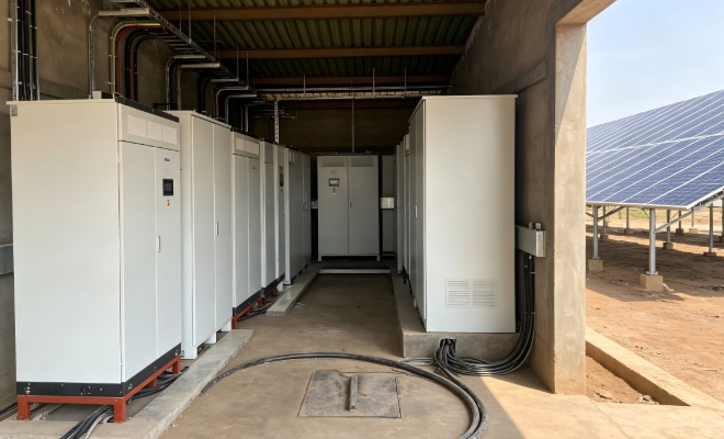 Africa 300kW PV / 350kWh Microgrid ESS Project