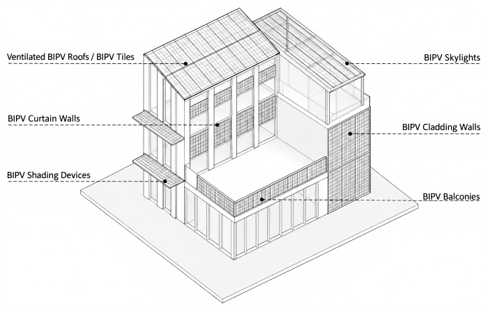 Building Integrated Photovoltaic Solutions