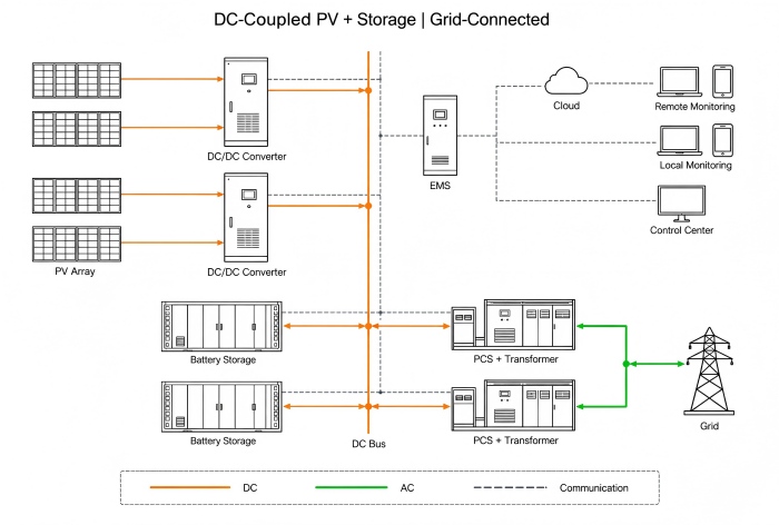 DC-Coupled On-Grid Solution